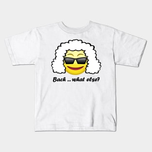 Johann Sebastian Bach Emoji (Smilie) Kids T-Shirt